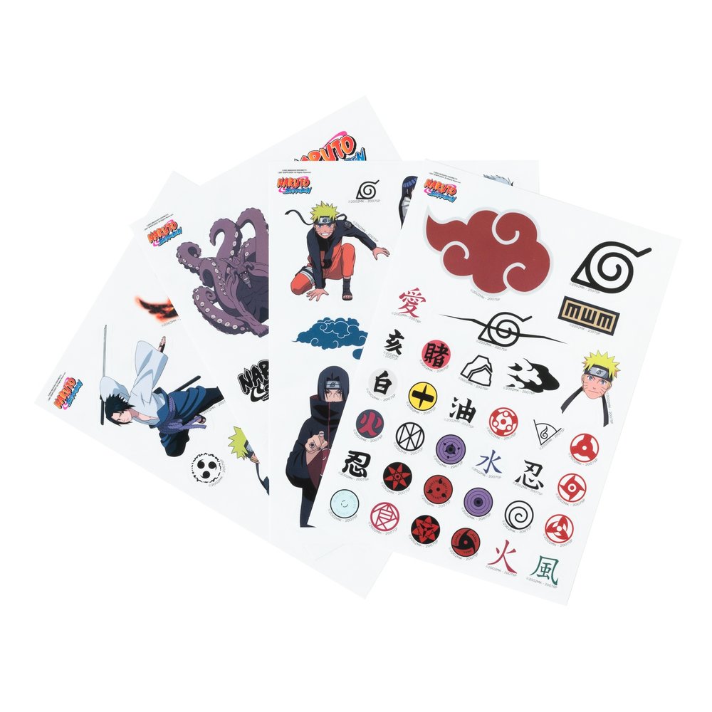 Grupo Erik Naruto - Reusable Stickers Autocollants pour gadgets - Multicolore